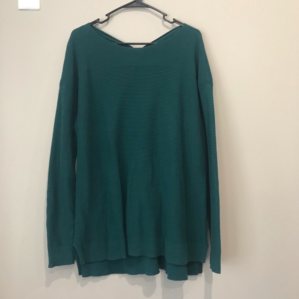 XL Deep Teal Elle lightweight sweater